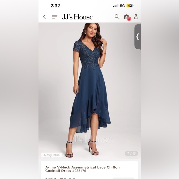 Women’s wedding guest dress. New with tags. - Picture 3 of 4